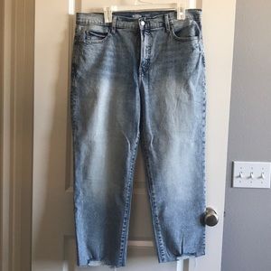 Old Navy 14P Ski High Straight Leg Jeans